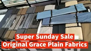 Super Sunday Sale | Grace Original Luxury Fabrics 4 Mtrs 4.5 m 5 Meters Clearance Sale