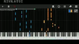 Gensou Drive - Mayoiga Opening (hard)   Piano tutorial
