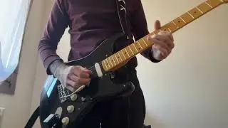 David Gilmour - Black Cat (Guitar Cover) - One Take Using Amplitube 5