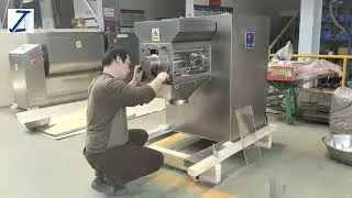 How to install the granulation part of YK series oscillating granulator?