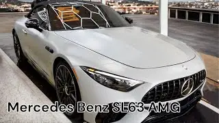 Защитная пленка для Mercedes Benz SL63 AMG установлена ​​компанией JekyllandHydes Custom Car Wraps