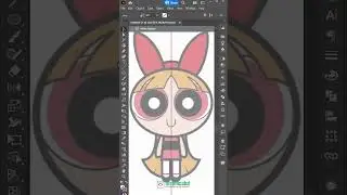 Reflect tool in Illustrator #graphicdesign