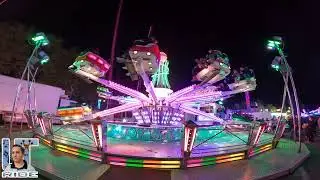 Manège LA SAUTERELLE - Foire Saint-Romain 2022 | Off ride POV #rouen #attraction #foire