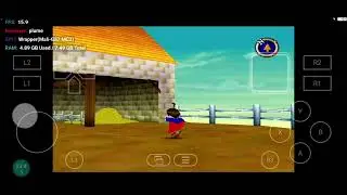 Quest 64 + Goemon 64 - Recomp N64 games - Galaxy A15 4G - Winlator Ludashi 2.8.2