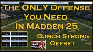 Bunch Strong Offset Offensive Scheme