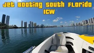Jet boating South Florida on the ICW