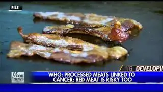 WHO finds link between processed meat and cancer risk