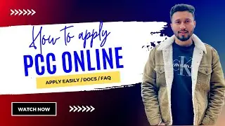 How to apply for Indian PCC (Police Clearance Certificate) while residing in Canada ||