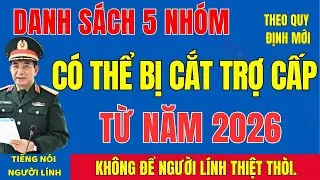 Năm 2026 Rà Soát Trợ Cấp: Năm Nhóm Cựu Chiến Binh Cần Lưu Ý. #tintuc #cuuchienbinh