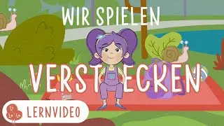 &bdquo;Wir spielen Verstecken&ldquo; - interaktives Lernvideo f&uuml;r Kinder mit Musik von Lila Luftikus