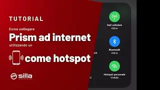 Come collegare Prism ad internet utilizzando un cellulare come hotspot