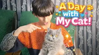 A Day With My Cat😺|thebibblies 