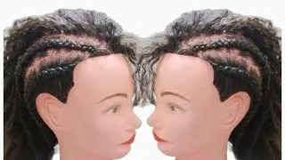 How to loosen Cornrow Braids // Beginners Guide