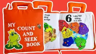 My Count And Seek Soft Book LEARNING for Young Kids Toddlers Preschoolers Babies
