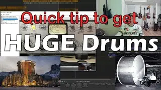 Mixing Stuff: Quick tip to get HUGE Drums in REAPER
