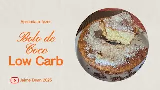 Esse Bolo de Coco Diet Ficou Incr&iacute;vel! Low Carb!