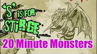 D&D Drawing Challenge: Stirge - 20 Minute Monster