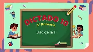 👉 Dictado 10 3º de Primaria ✏️ | Ortografía fácil con Profe Josema