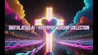DigitalJesus.AI &ndash; Hyperpop Worship Universe | Eternal Light, Fire & Sound of Heaven