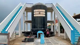 MYPADU BEACH: Beach Side Awesome Lord Siva Temple Walking Around | Nellore Beaches