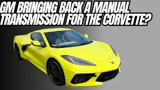 Corvette возвращает механические коробки передач на C8