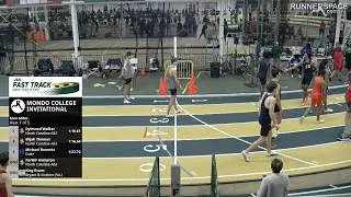 Мужской забег на 600 метров, секция 2 - Mondo College Invitational 2026 [Полная запись забега]