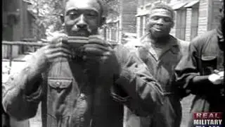 African-American Soldiers Train for Combat in WWI