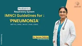 Master IMNCI Pneumonia :  Color Coding, Danger Signs & Management | Frontal Lobe | Dr. Saman Fatima