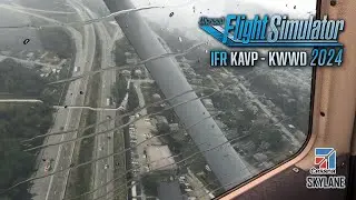 IFR Wilkes-Barre to Cape May | MSFS 2024 Ultra Settings