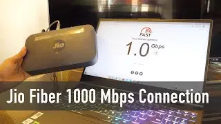 Jio Fiber 1 Gbps Internet Plan Experience and Review