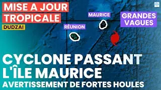 Cyclone Passant au Large de Maurice et de La R&eacute;union, Alertes Fortes Houles !
