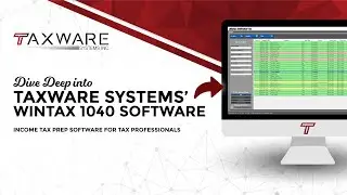 Wintax 1040 Program &ndash; Detailed Training 2025