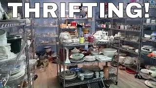 This Small Town Thrift Store had Some HIDDEN GEMS! Thrifting to Resell on Ebay and Amazon FBA!