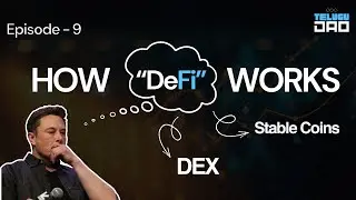 DeFi Explained Step by Step | Stablecoins, Borrowing & Exchanges | Telugu DAO