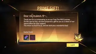 Free fire Prime gift token use kaise karen | free fire how to prime level gift free fire