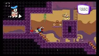 Playing The pizza Tower demo