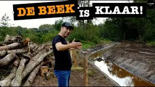 Landelijk Leven: Snoeien met Stihl Accu vs Benzine, Knoflook Planten, Beek Aanleg en Kuiken Update