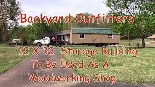 Backyard Outfitters 12 X 32 Storage Building Delivery And Setup