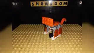 Lego Creator Set 30574 Katze zusammengebaut Stop Motion Film