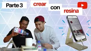 Curso de Resina Poliester | Como hacer un soporte para teléfono | PARTE 3