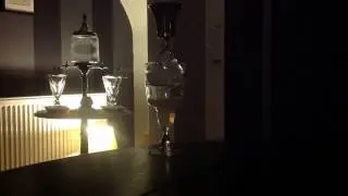 Preparing absinthe...my way