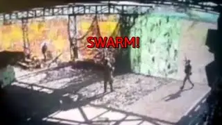 Russian Position Gets Attacked By Swarm Of Drones