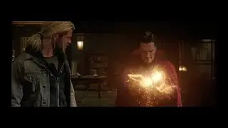 Thor Ragnarok (2017) - Thor & Loki meet Dr Strange