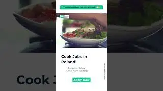 Cook Jobs in Poland!!