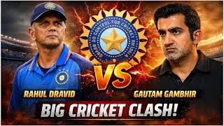 Rahul Dravid VS Gautam Gambhir: The Big Cricket Clash!