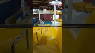 Double Race Water Slide Aquapark Beroun #waterslide #watertube #tobogan