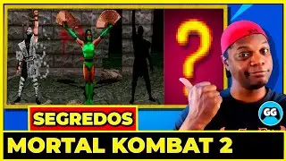 [PARTE 5] Como desbloquear todos os segredos de Mortal Kombat 2 - Jade - Noob Saibot - Smoke...