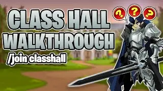 Class Hall Quest Walkthrough /join classhall - AQW
