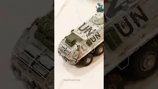 Check out this UN transporter from Hradecky Lev #scalemodel #modelbuilder #armormodel #modeller