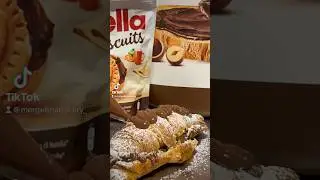 Nutella lovers #food #chocolate #sweet #chocolatenutella #croissant #nutella #croissant #foodie